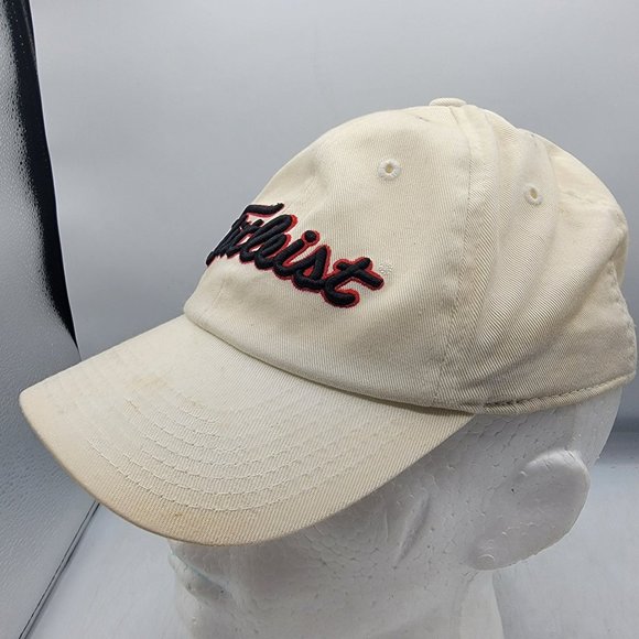 Titleist Beige Golf Hat Fitted Large XL Casual Outdoors Comfort Summer - Picture 2 of 8